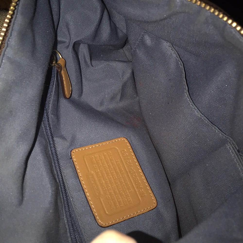 Bags, Coach Denim Hobo Shoulder Bag. - Picture 6 of 6